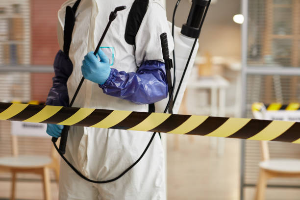 Professional Blood Cleanup technician working in Ho-Ho-Kus, NJ